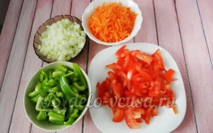 Скумбрія в духовці з овочами рецепт з покроковими фото (скумбрії духовці овочами) Скумбрія в духовці з овочами рецепт з покроковими фото