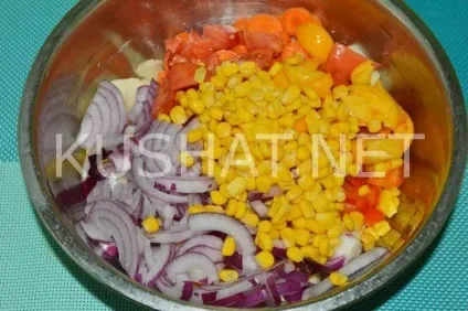 Скумбрія з овочами в духовці (духовці) Скумбрія з овочами в духовці