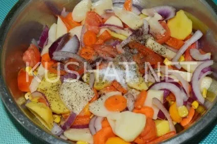 Скумбрія з овочами в духовці (скумбрія з овочами в духовці рецепт) Скумбрія з овочами в духовці