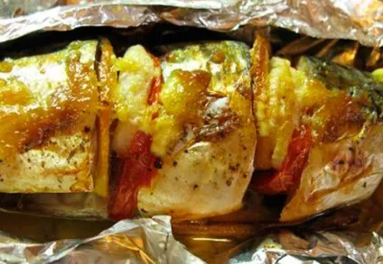 Скумбрія з овочами - кращі рецепти - як приготувати смачну (хвилин Рецепт скумбрія) Скумбрія з овочами - кращі рецепти - як приготувати смачну