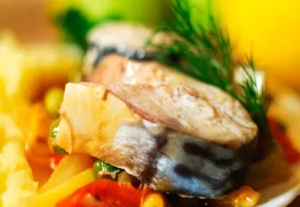 Скумбрія з овочами - кращі рецепти - як приготувати смачну (рецепти) Скумбрія з овочами - кращі рецепти - як приготувати смачну