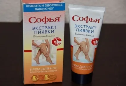 Софія крем з п'явками для ніг інструкція, застосування, відгуки (Софья) Софія крем з п'явками для ніг інструкція, застосування, відгуки