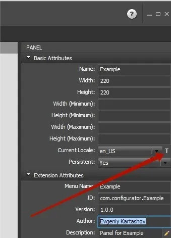Створення панелей розширення для photoshop - фотосоціальная мережу (атрибутів правій панелі) Створення панелей розширення для photoshop - фотосоціальная мережу