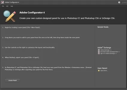 Створення панелей розширення для photoshop - фотосоціальная мережу (програмі adobe) Створення панелей розширення для photoshop - фотосоціальная мережу