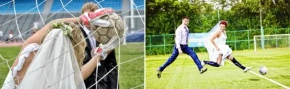 Спортивна весілля ідеї оформлення, костюми гостей і молодят (костюми) Спортивна весілля ідеї оформлення, костюми гостей і молодят