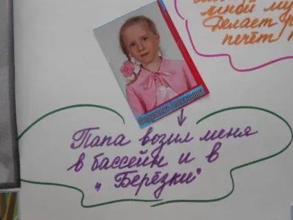Стінгазета «за що я люблю тата»