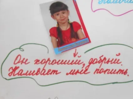 Стінгазета «за що я люблю тата»
