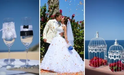 Весілля на Санторіні ціни, фото, відгуки, варіанти проведення (проведення) Весілля на Санторіні ціни, фото, відгуки, варіанти проведення