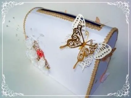 Весільний скринька для грошей, вироби своїми руками (весільний) Весільний скринька для грошей, вироби своїми руками