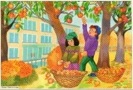 Сюжетні картинки, веселка