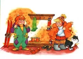 Сюжетні картинки, веселка