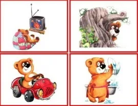Сюжетні картинки, веселка