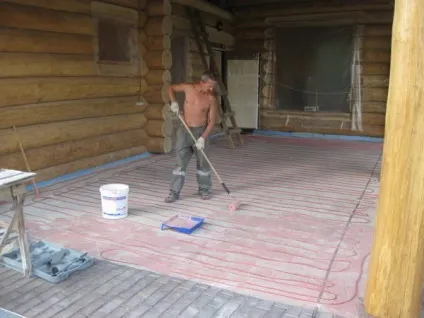 Тепла підлога для заміського будинку