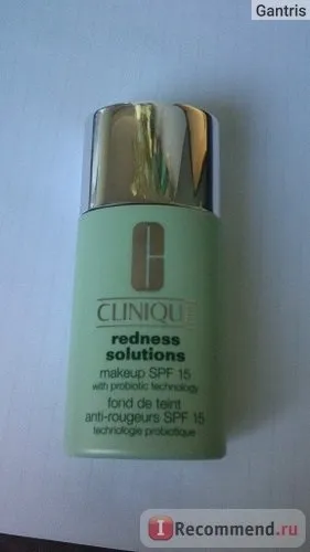 Тональний крем clinique redness solutions makeup spf 15 - «добре поводиться на шкірі, але викликав (redness) Тональний крем clinique redness solutions makeup spf 15 - «добре поводиться на шкірі, але викликав