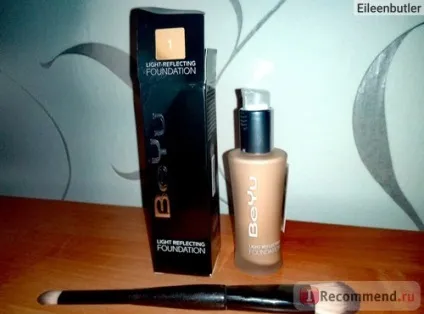 Тональний крем beyu крем тональний з відбиваючим ефектом light reflecting foundation - «красивий (крем) Тональний крем beyu крем тональний з відбиваючим ефектом light reflecting foundation - «красивий