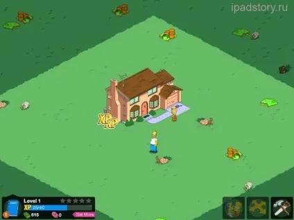The simpsons tapped out, все про ipad