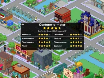 The simpsons tapped out, все про ipad