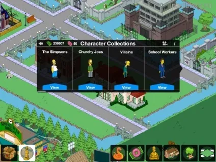The simpsons tapped out, все про ipad