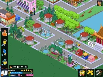 The simpsons tapped out, все про ipad