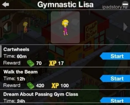 The simpsons tapped out, все про ipad