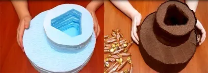 Торт з цукерок »солодкий подарунок своїми руками (своїми) Торт з цукерок »солодкий подарунок своїми руками