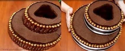 Торт з цукерок »солодкий подарунок своїми руками (торт) Торт з цукерок »солодкий подарунок своїми руками
