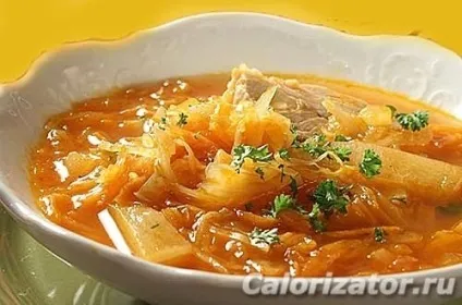 Тушкована капуста з куркою калорійність (калорій тушкованої капусти) Тушкована капуста з куркою калорійність