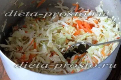 Тушкована капуста з куркою калорійність (тушкована) Тушкована капуста з куркою калорійність