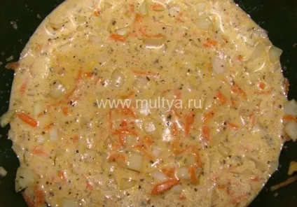 Тушкована курка з овочами в мультиварці (курка овочами мультиварці) Тушкована курка з овочами в мультиварці