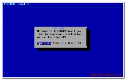 Установка freebsd 11