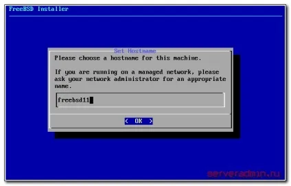 Установка freebsd 11