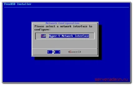 Установка freebsd 11