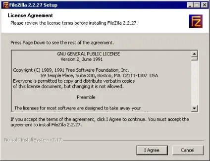 Установка клієнта під windows