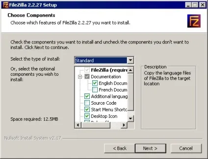 Установка клієнта під windows