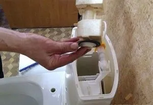Пристрій бачка унітазу з нижнім підведенням води (унітаза) Пристрій бачка унітазу з нижнім підведенням води