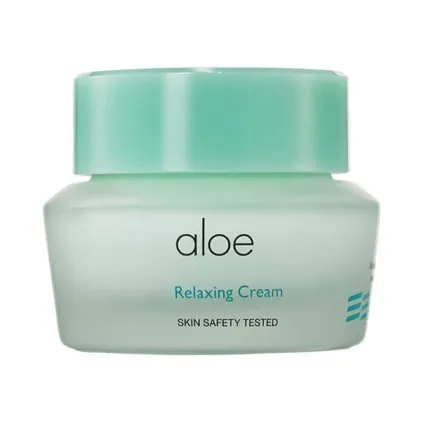 Зволожуючий крем для обличчя з екстрактом алое it`s skin aloe relaxing cream (корейська) Зволожуючий крем для обличчя з екстрактом алое it`s skin aloe relaxing cream