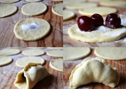 Вареники з замороженої вишнею рецепт з фото і море рад! (Вишнею) Вареники з замороженої вишнею рецепт з фото і море рад!