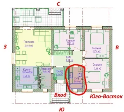Ванна кімната з фен-шуй правила і фото (кімната) Ванна кімната з фен-шуй правила і фото