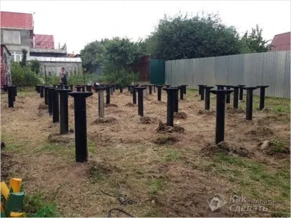 Гвинтовий фундамент своїми руками - як зробити (покрокова інструкція) (гвинтовий) Гвинтовий фундамент своїми руками - як зробити (покрокова інструкція)