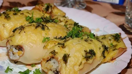 Смачні рецепти з кальмарами