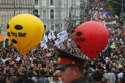У Москві пройшов третій - марш мільйонів (Лебедєв Кирило Лебедєв) У Москві пройшов третій - марш мільйонів