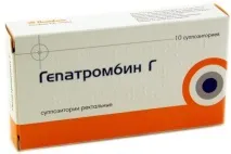 Свічки та мазь Гепатромбін Г від геморою ціна, відгуки, як застосовувати свічки