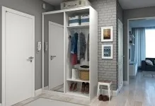 Вбудована шафа в передпокій фото в коридорі, дизайн двері для, ідеї маленької, креслення і варіанти (фото) Вбудована шафа в передпокій фото в коридорі, дизайн двері для, ідеї маленької, креслення і варіанти