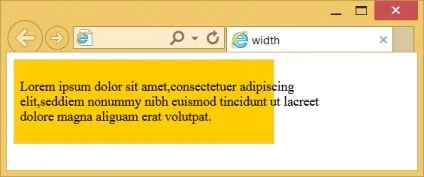 Width, css, webreference