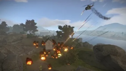 Все про битву з вертольотом в rust, гра rust російською