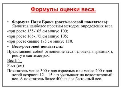 Все про нормальну вагу для чоловіка