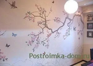 Художній розпис стін своїми руками - будівництво будинку, статті на тему будівництва і (можна) Художній розпис стін своїми руками - будівництво будинку, статті на тему будівництва і