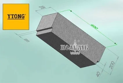 Ніздрюватий бетон Ітонг (ytong) (ytong) Ніздрюватий бетон Ітонг (ytong)