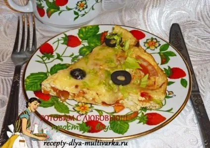 Яєчня з помідорами в мультиварці Редмонд (помідорами мультиварці Редмонд) Яєчня з помідорами в мультиварці Редмонд