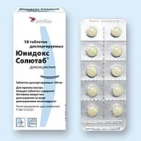 Юнідокс солютаб - опис препарату